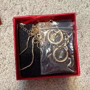 Chic Gold Hoop Earrings